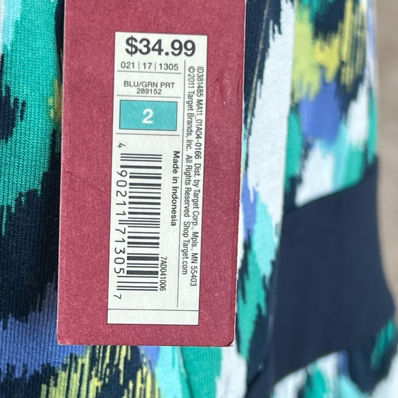 Blue/Green Maxi Sundress - Picture 13 of 13